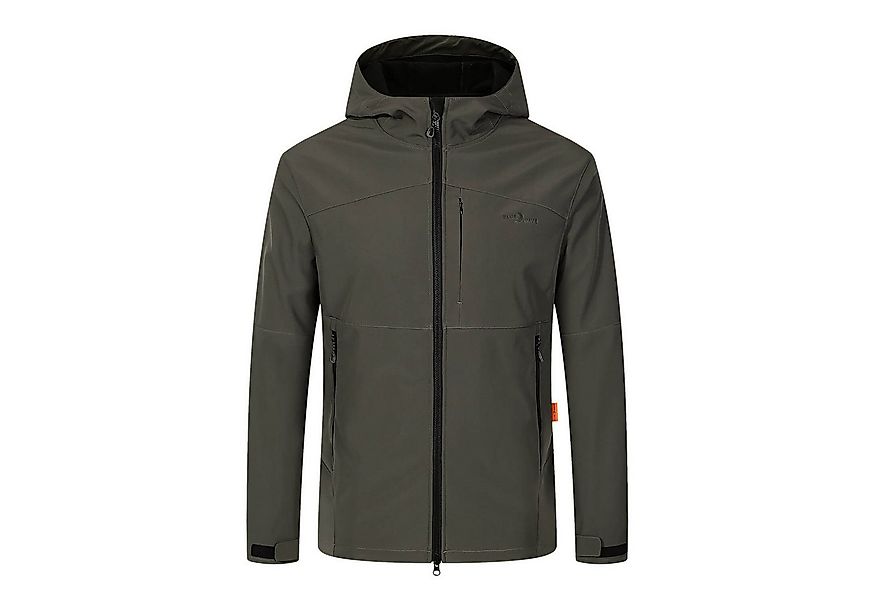 Blue Wave Softshelljacke Herren Jacke Mads mit Fleecefutter und angeschnitt günstig online kaufen