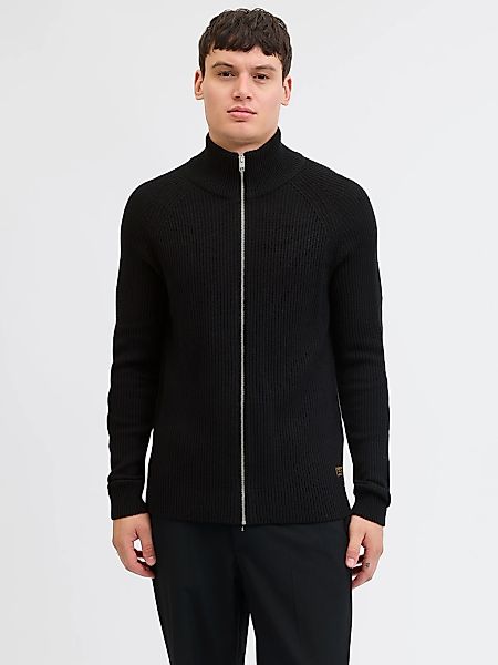 Jack & Jones Strickjacke "JJPANNEL KNIT ZIP CARDIGAN AW25" günstig online kaufen