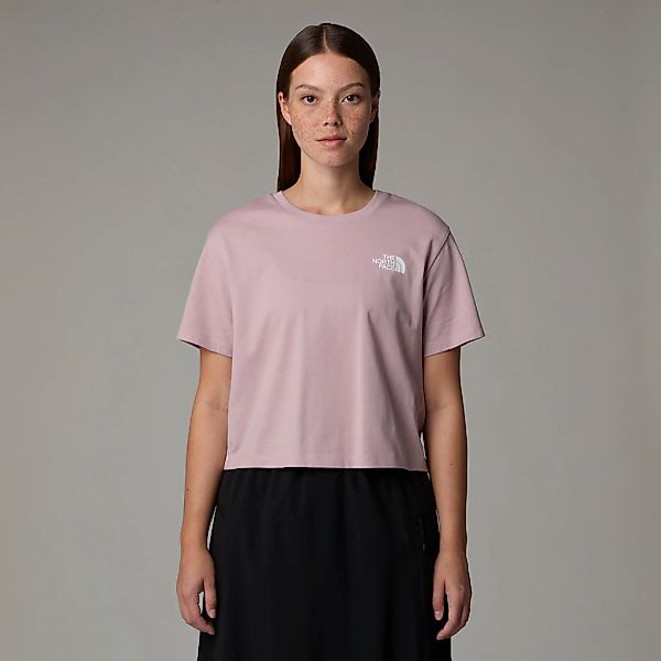 The North Face T-Shirt "W SIMPLE DOME CROPPED SLIM TEE", (1 tlg.) günstig online kaufen