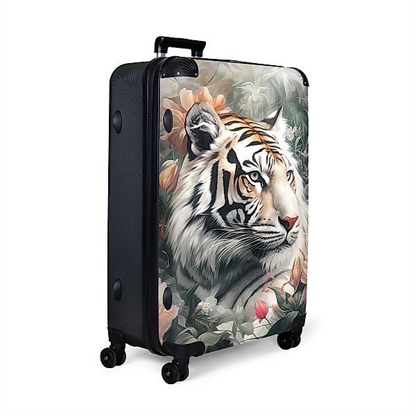 NoBoringSuitcases.com© Hartschalen-Trolley Tiger - Wildtiere - günstig online kaufen