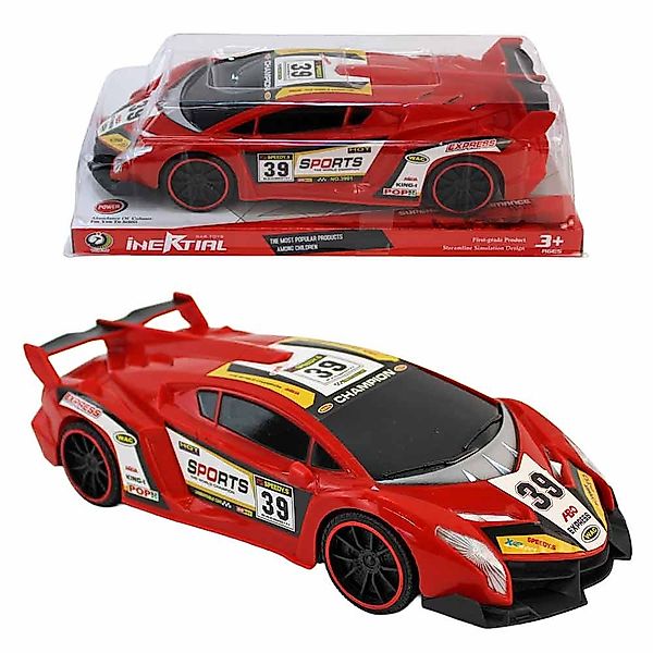 Jonotoys Spielzeug-Auto Roter Rennwagen Spielzeug mit günstig online kaufen