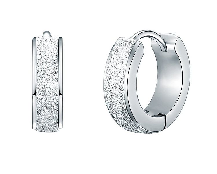 Eastside Paar Creolen Ohrschmuck aus Edelstahl, in Silber, aus Edelstahl günstig online kaufen