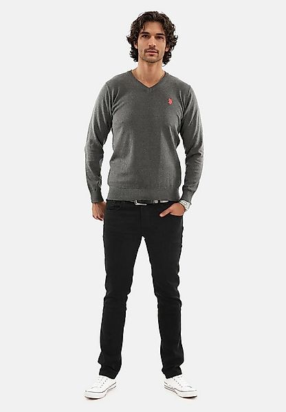 U.S. Polo Assn. V-Ausschnitt-Pullover Pullover USPhil – Herren V-Neck Class günstig online kaufen