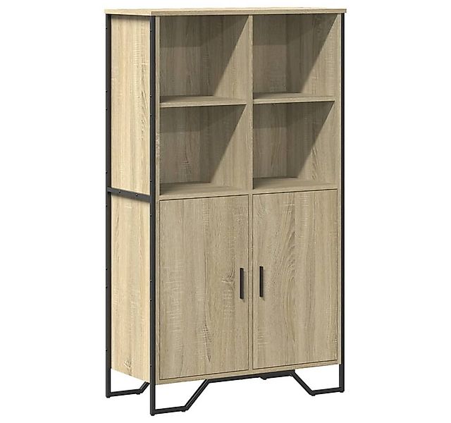 vidaXL Highboard Highboard Sonoma-Eiche 79,5x35,5x137,5 cm Holzwerkstoff (1 günstig online kaufen