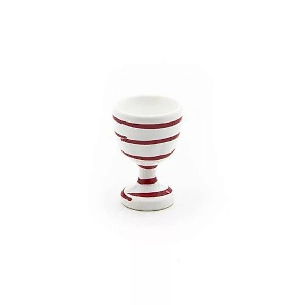 Gmundner Keramik Rotgeflammt Eierbecher glatt d: 4,9 cm / h: 7,5 cm günstig online kaufen