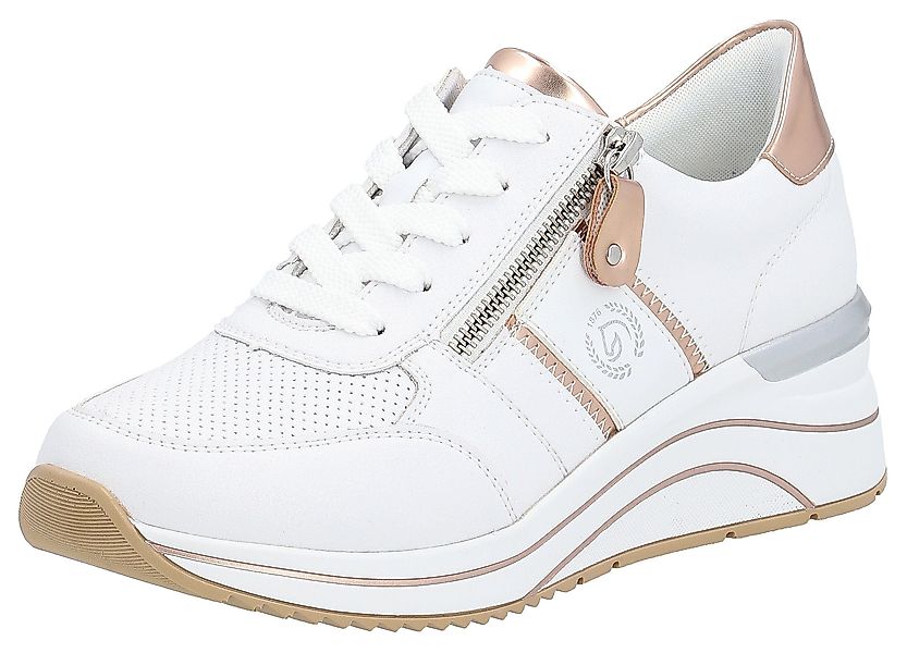 Remonte Keilsneaker, Freizeitschuh, Halbschuh, Schnürschuh mit günstig online kaufen