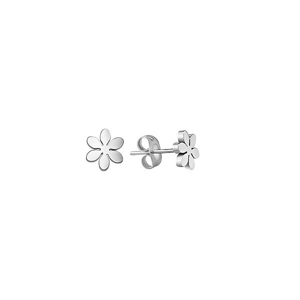 Vivance Paar Ohrstecker Edelstahl glanz Blume günstig online kaufen