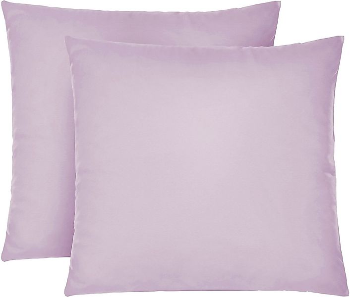 Biberna Kissenbezug Michi Feinjersey mit Reißverschluss, (2 Stück), verschi günstig online kaufen