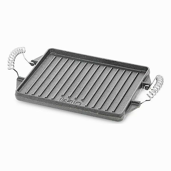 Grillplatte Vaello Rechteckig Grau Gusseisen (27 X 21 Cm) günstig online kaufen