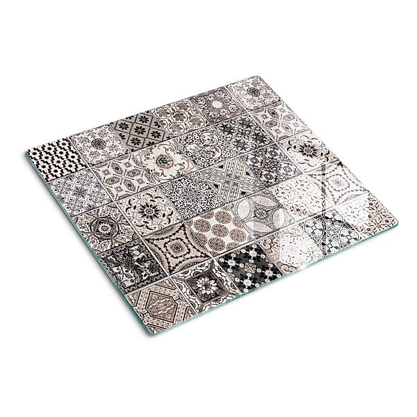 Tulup Herdabdeckplatte 60x52 cm Schneidebrett Glas Schutzplatte Küchenutens günstig online kaufen