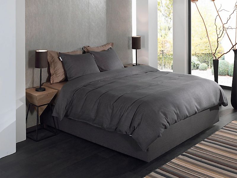 Heckett & Lane Bettwäsche "Spina" 2 Stk. tlg. Fischgrät Muster, 100% Baumwo günstig online kaufen