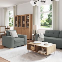 vidaXL Sofa 3-tlg. Sofagarnitur mit Kissen günstig online kaufen