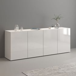 INOSIGN Sideboard "Egypt, Kommode, Schrank, Kredenz, grifflos" 4 Türen, Hoc günstig online kaufen
