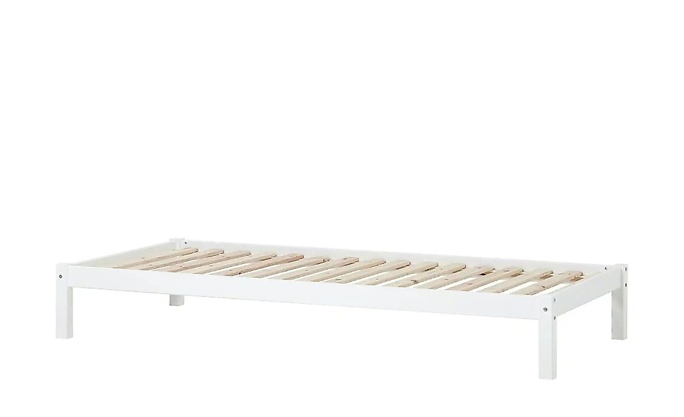 Hoppekids Bett  Eco Dream ¦ weiß ¦ Maße (cm): B: 78 H: 30 Betten > Bettgest günstig online kaufen