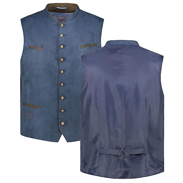 Weis Trachtenweste "Bodensee" mit Stickerei Farbe dunkelblau Größe: 68 günstig online kaufen