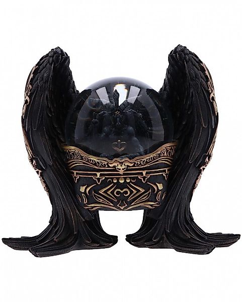 Horror-Shop Dekofigur Antike Gotik Baphomet Schneekugel günstig online kaufen