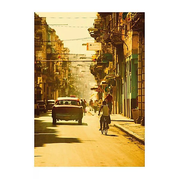 Komar Wandbild Cuba Streets Stadt B/L: ca. 30x40 cm günstig online kaufen