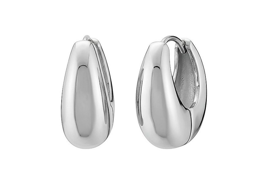 KARMA Paar Creolen Silber oder Gold 1,7 cm Ohrringe Damenohrringe (Damencre günstig online kaufen