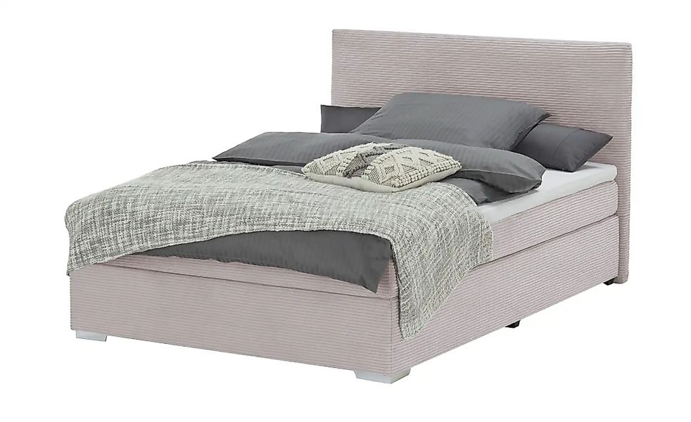 Boxbett Cord  Härtegrad H3  140x200 cm Moseley ¦ rosa/pink ¦ Maße (cm): B: günstig online kaufen