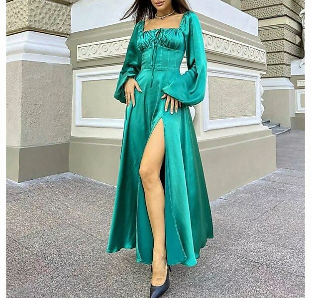 AFAZ New Trading UG Abendkleid Damen kleid Langarm eine Schulter Cocktailkl günstig online kaufen