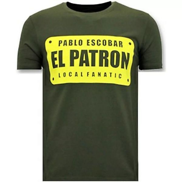 Local Fanatic  T-Shirt Mit Aufdruck Pablo Escobar El günstig online kaufen