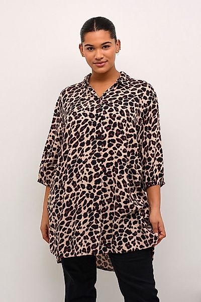 KAFFE Curve Langarmhemd Langarm - Hemd KCsonna Große Größen günstig online kaufen