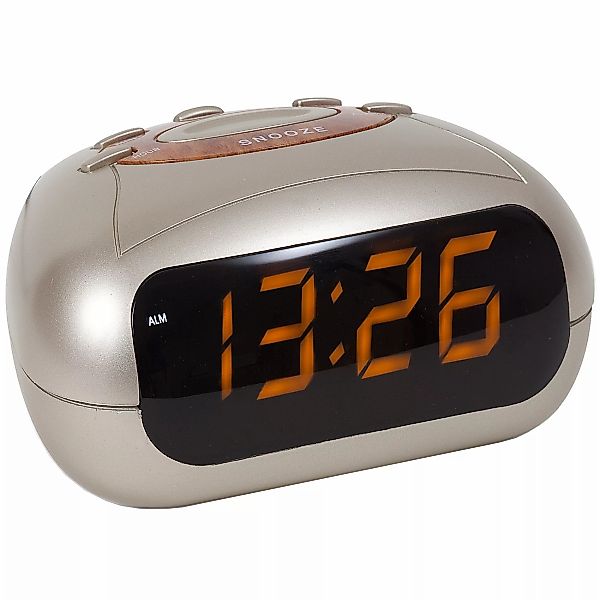 Atlanta 1137 Wecker Netzwecker Digital Led-anzeige Snooze Digitalwecker günstig online kaufen