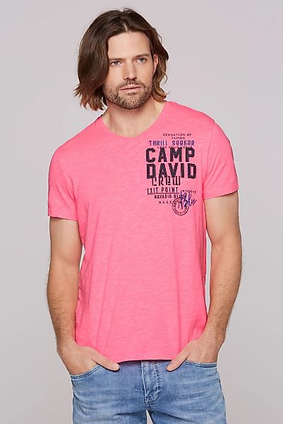CAMP DAVID V-Shirt, mit maskulinem V-Ausschnitt günstig online kaufen