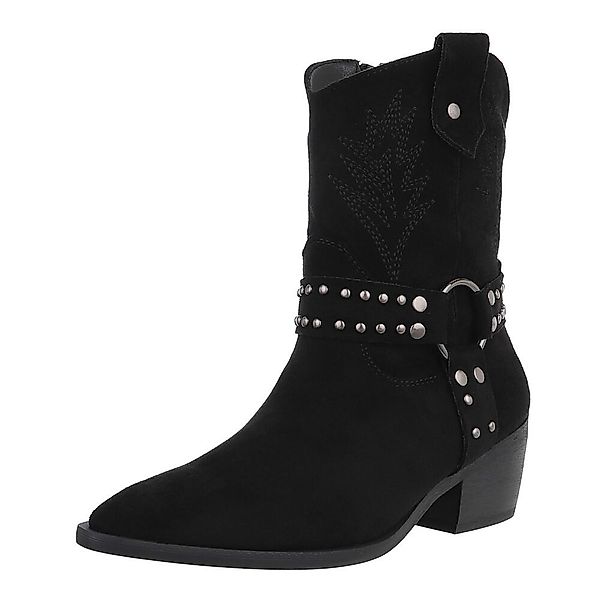 Ital-Design Damen Cowboyboots Western Westernstiefelette (88577396) günstig online kaufen