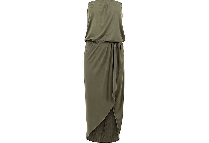 URBAN CLASSICS Shirtkleid Urban Classics Damen Ladies Viscose Bandeau Dress günstig online kaufen