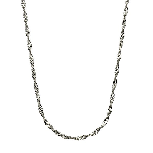 Zeeme Collierkettchen Silber 925 Singapurkette 45cm günstig online kaufen