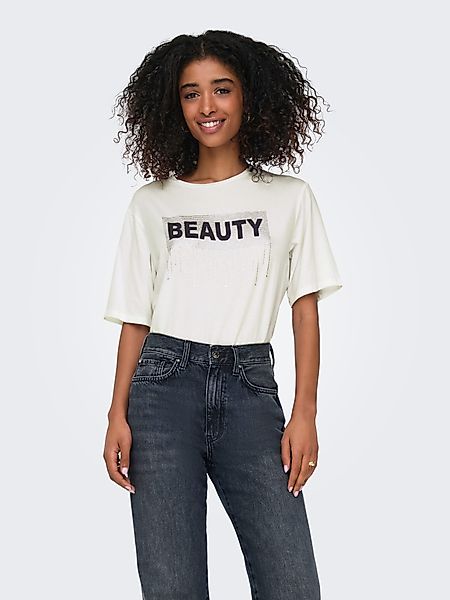 ONLY Kurzarmshirt ONLSANNI S/S STONES TOP günstig online kaufen