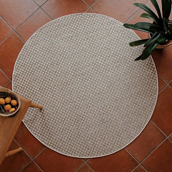 Wecon home Teppich "Buhai" rechteckig 3 mm Höhe ultraflacher Schmutzfangläu günstig online kaufen