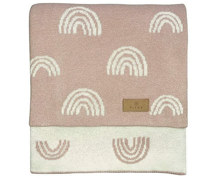 Babydecke DIKOS® Babydecke Baumwolle – Regenbögen – 100 % Bio Baumwolle, DI günstig online kaufen