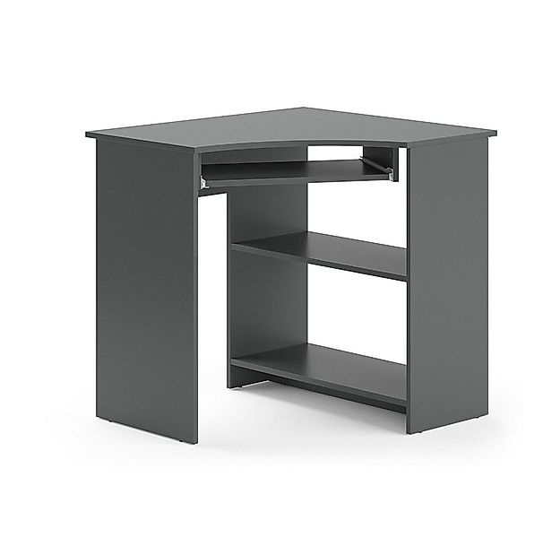 Vicco Eckschreibtisch Odin, Anthrazit, 83 x 76 cm günstig online kaufen