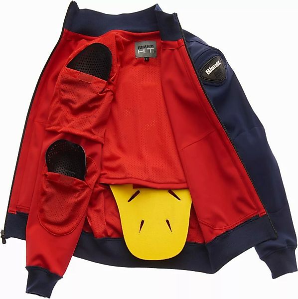 Blauer Motorradjacke Easy Pro Damen Motorrad günstig online kaufen