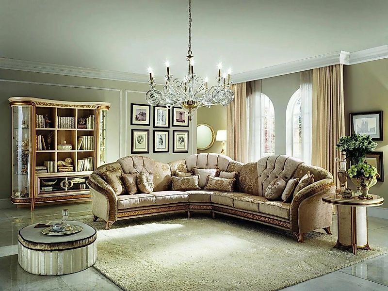JVmoebel Ecksofa Klassische Chesterfield Eck-Couch Luxus L-Form Sofa, Made günstig online kaufen