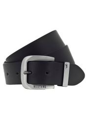 MUSTANG Ledergürtel Dornschließe aus geschwärztem Silber, günstig online kaufen