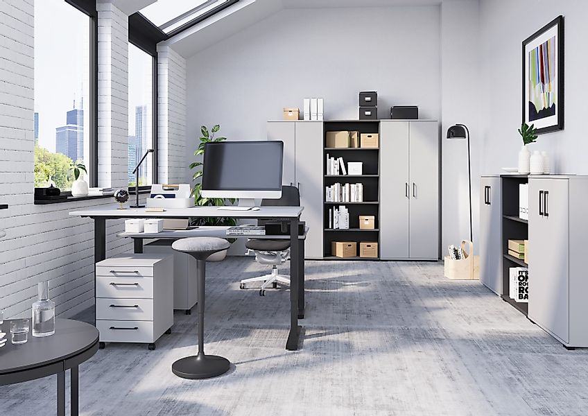 GERMANIA Schreibtisch GW-Profi 3.0, höhenverstellbar (70- günstig online kaufen