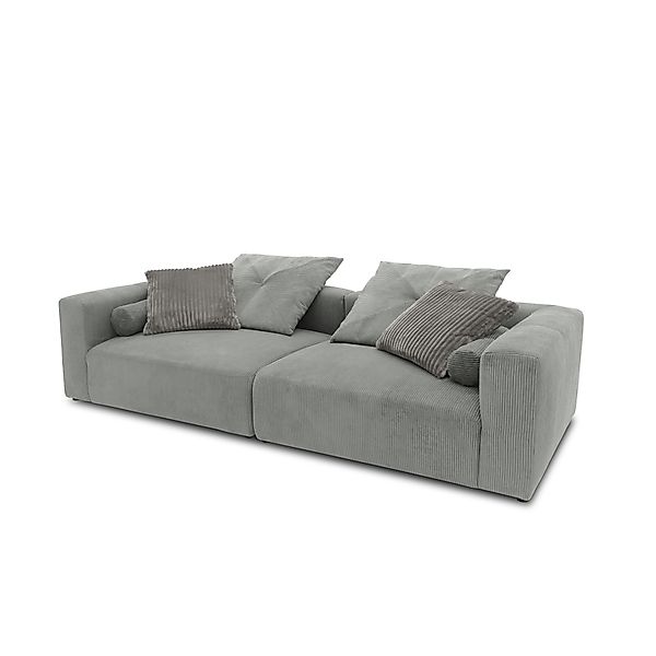 Bigsofa 800008, 2-Sitzer in Cord, mit Filzgleitern, 2er Couch, 304 x 135 x günstig online kaufen