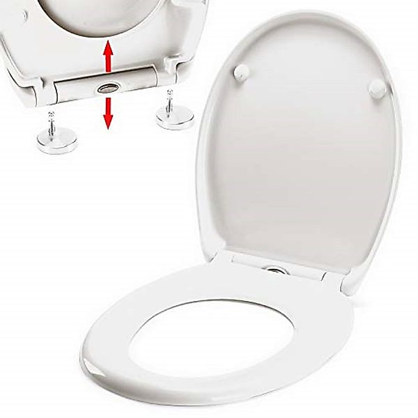 spirella WC-Sitz EASY CLIP, Premium Toilettendeckel günstig online kaufen