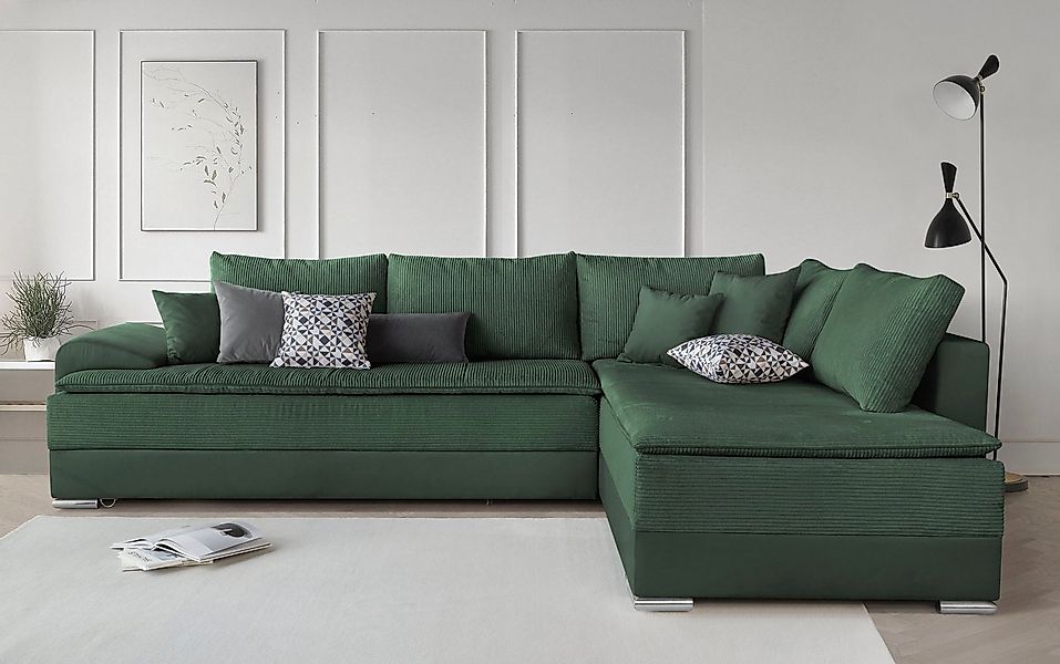 OTTO home Ecksofa Night & Day L-Form, B: 324 cm, mit Dauer-Schlaffunktion u günstig online kaufen