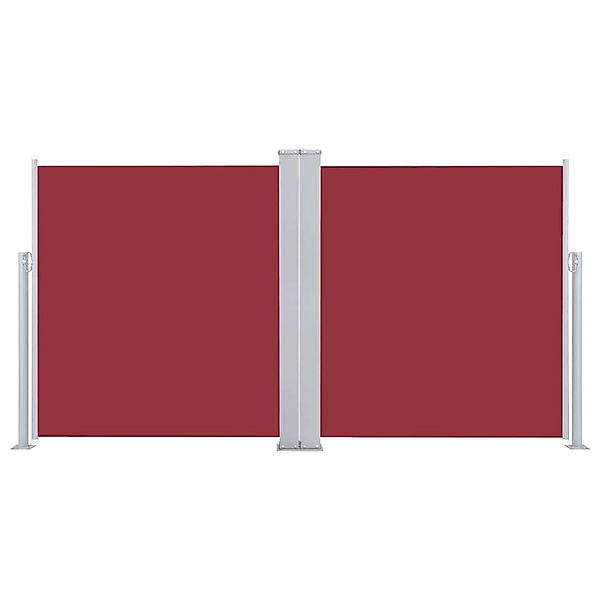 furnicato Ausziehbare Seitenmarkise 170 x 600 cm Rot günstig online kaufen