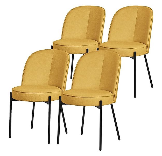 ML-DESIGN Polsterstuhl Esszimmerstühle mit Rückenlehne moderne Design Loung günstig online kaufen