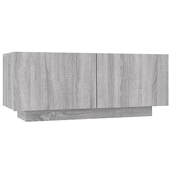 VidaXL TV-Schrank Grau Sonoma 100x35x40 cm Holzwerkstoff  Modell 1 günstig online kaufen