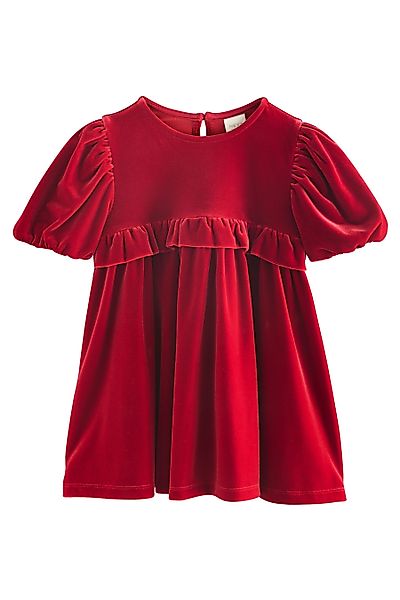 Next Samtkleid Gerüschtes Partykleid aus Samt günstig online kaufen