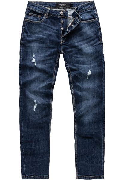 Amaci&Sons Straight-Jeans MEDFORD Destroyed Jeans Herren günstig online kaufen