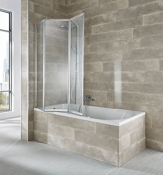welltime Badewannenaufsatz Nassau, Einscheibensicherheitsglas, (3 tlg), günstig online kaufen