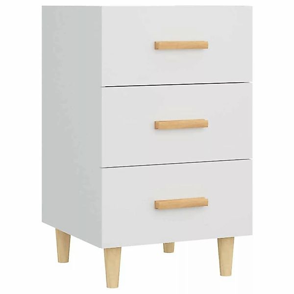 vidaXL Nachttisch Weiß 40x40x66 cm Holzwerkstoff Modell 10 günstig online kaufen