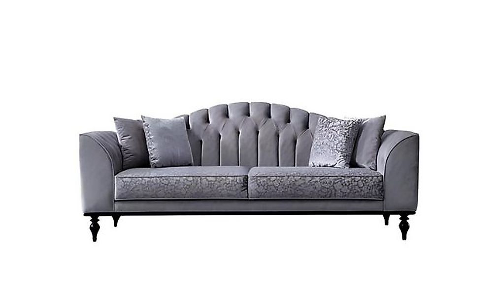 Xlmoebel Sofa Luxuriöses Drei-Personen-Sofa - Modernes Wohnzimmer-Sofa in G günstig online kaufen